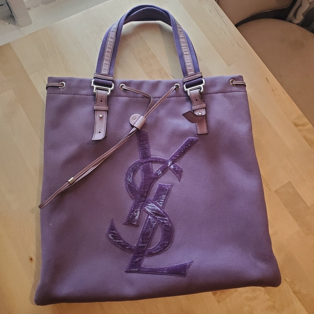 YSL Medium Kahala Tote Lilac - Final Price